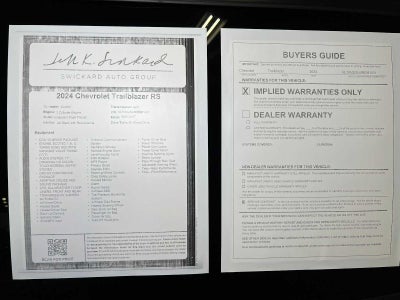 2024 Chevrolet TrailBlazer RS