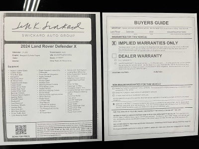 2024 Land Rover Defender X