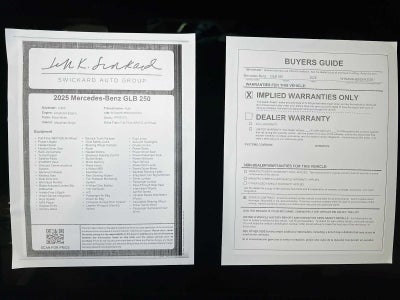 2025 Mercedes-Benz GLB GLB 250