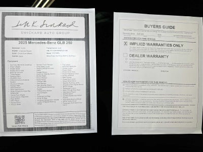 2025 Mercedes-Benz GLB GLB 250