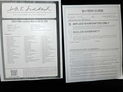 2025 Mercedes-Benz GLB GLB 250