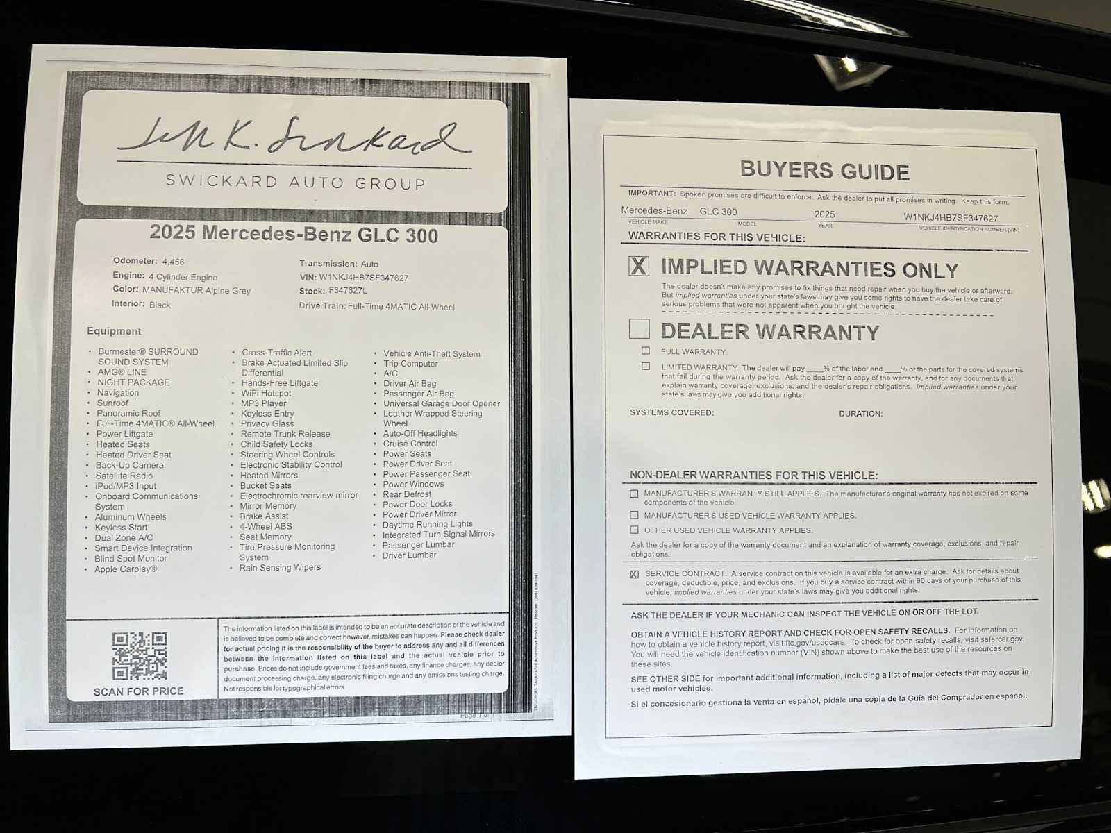 2025 Mercedes-Benz GLC GLC 300