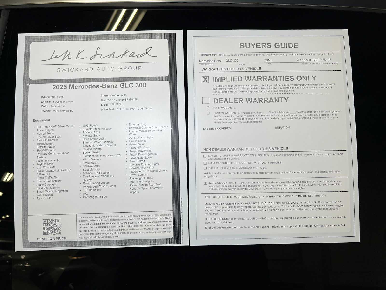 2025 Mercedes-Benz GLC GLC 300