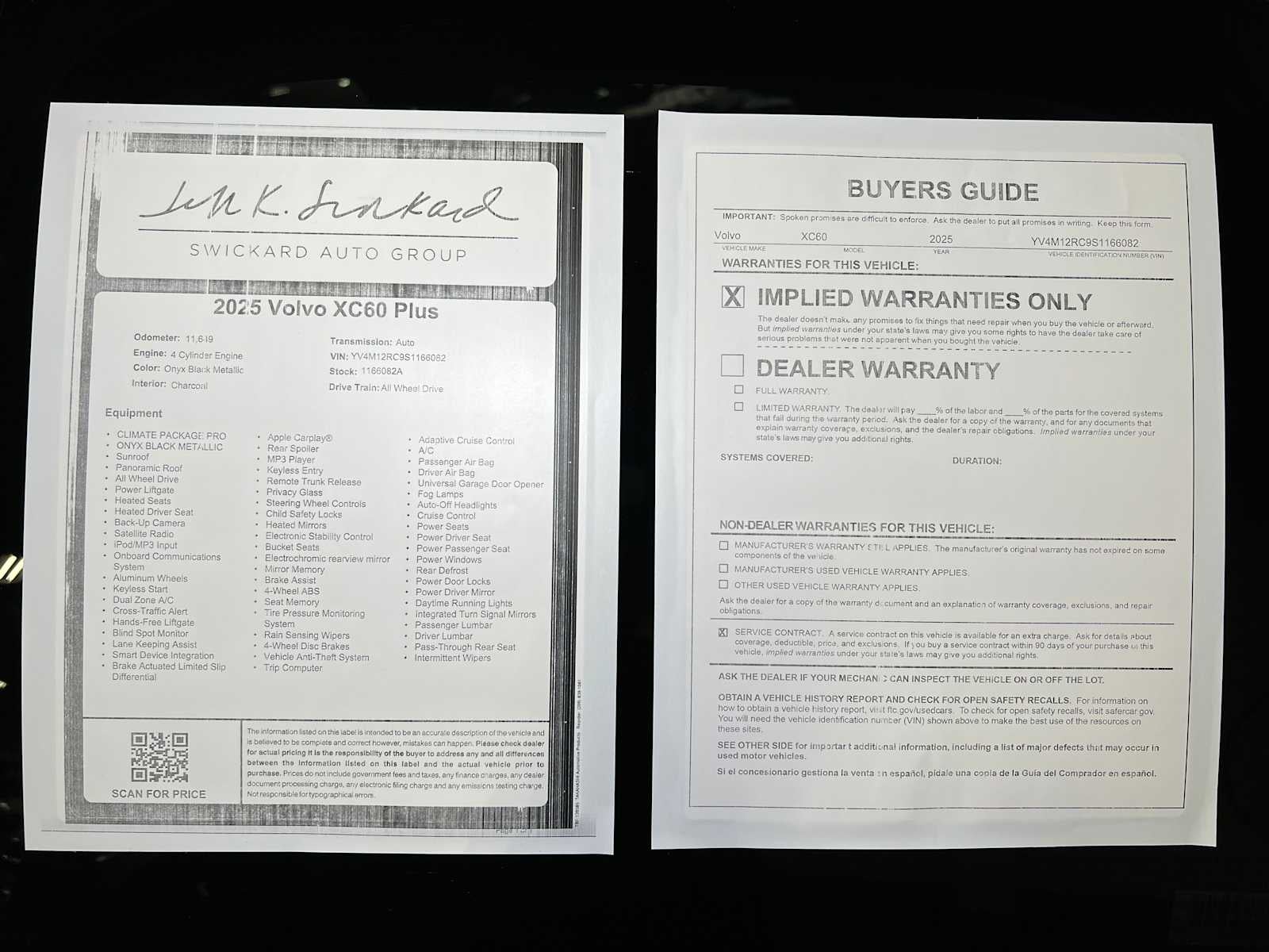 2025 Volvo XC60 Plus