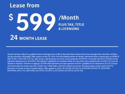 2026 Mercedes-Benz GLE 350 4MATIC® SUV