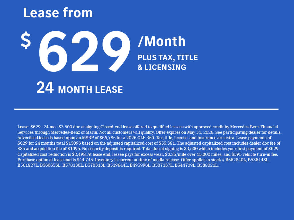 2026 Mercedes-Benz GLE 350 4MATIC® SUV