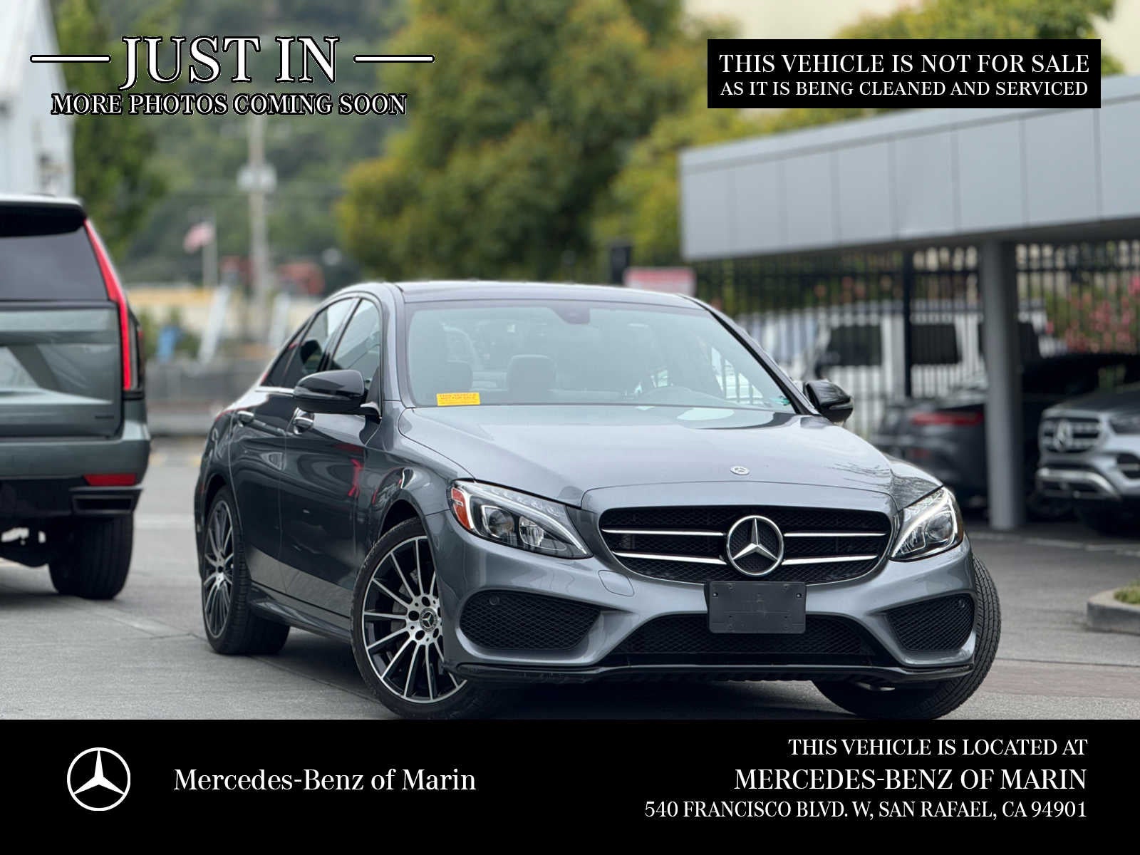 2017 Mercedes-Benz C 300 Sedan with Sport Pkg