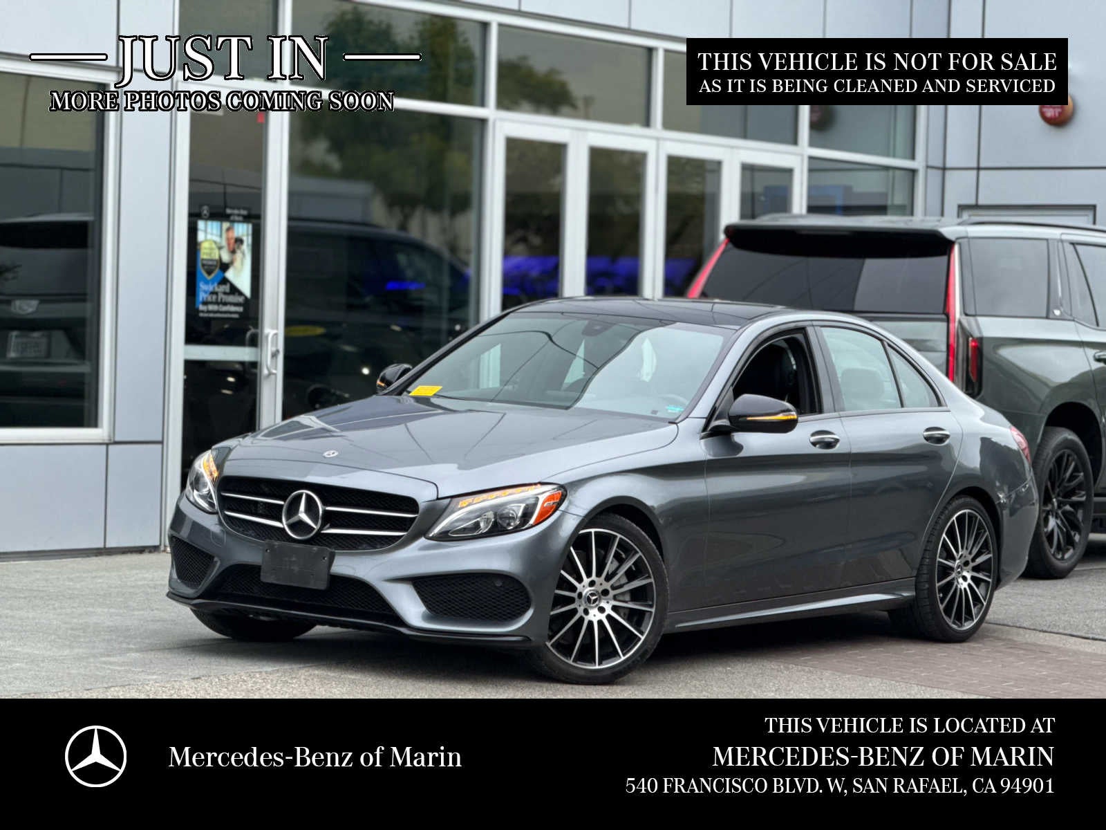 2017 Mercedes-Benz C 300 Sedan with Sport Pkg