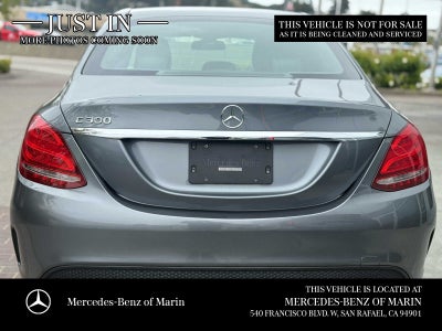 2017 Mercedes-Benz C 300 Sedan with Sport Pkg