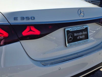 2027 Mercedes-Benz E 350 RWD Sedan