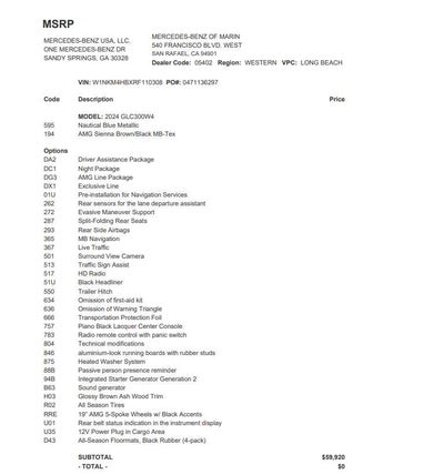 2024 Mercedes-Benz GLC 300 4MATIC® SUV