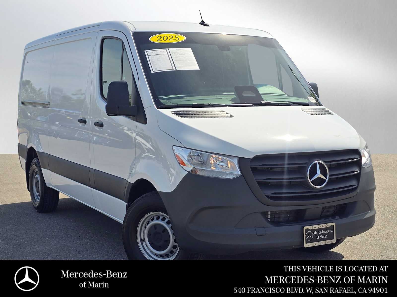 2025 Mercedes-Benz Sprinter Cargo Van 2500 Standard Roof I4 Diesel 144 RWD