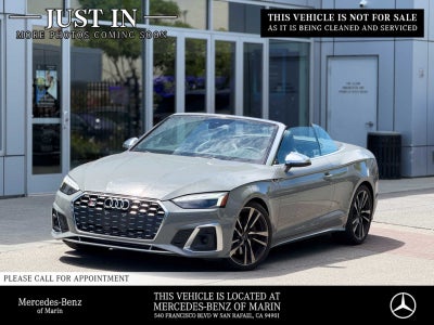 2022 Audi S5 Cabriolet Premium Plus