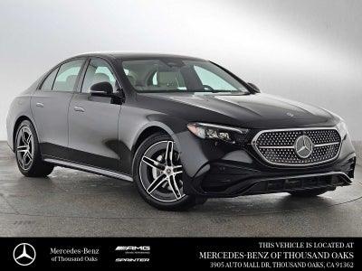 2026 Mercedes-Benz E 350 RWD Sedan