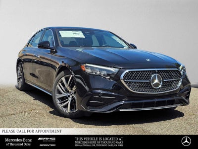 2026 Mercedes-Benz E 350 RWD Sedan