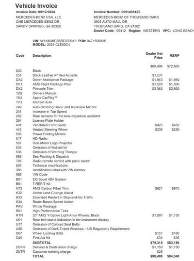 2024 Mercedes-Benz AMG® CLE 53 4MATIC®+ Coupe