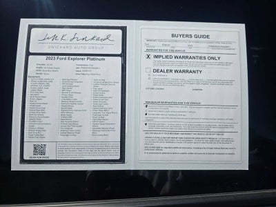 2023 Ford Explorer Platinum