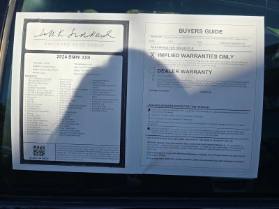 2024 BMW 3 Series 330i