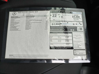 2025 Mercedes-Benz GLE GLE 350