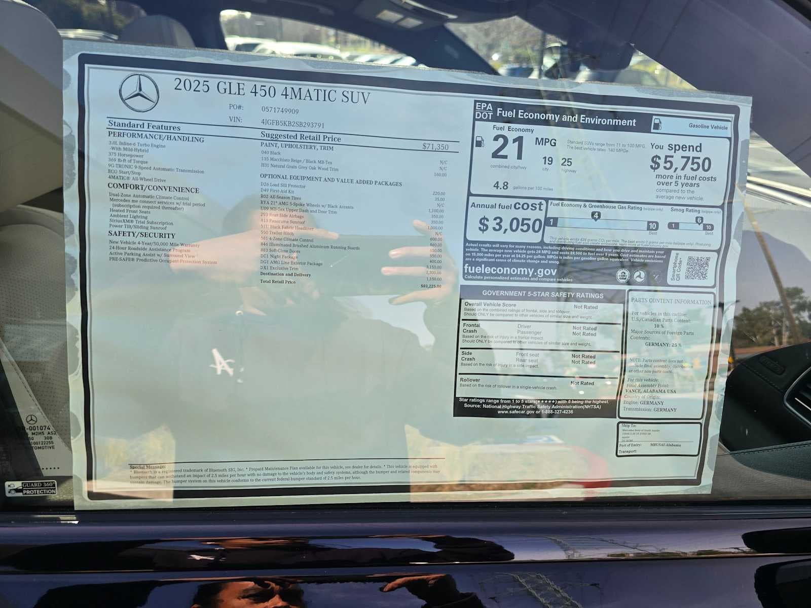 2025 Mercedes-Benz GLE GLE 450