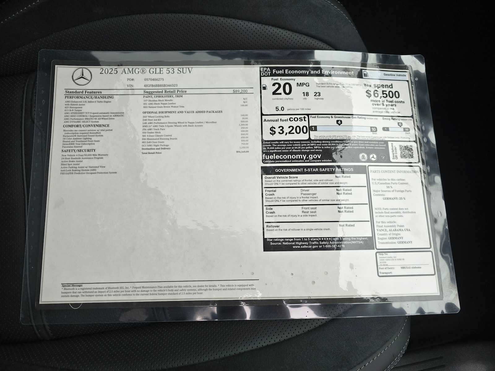 2025 Mercedes-Benz GLE AMG® GLE 53