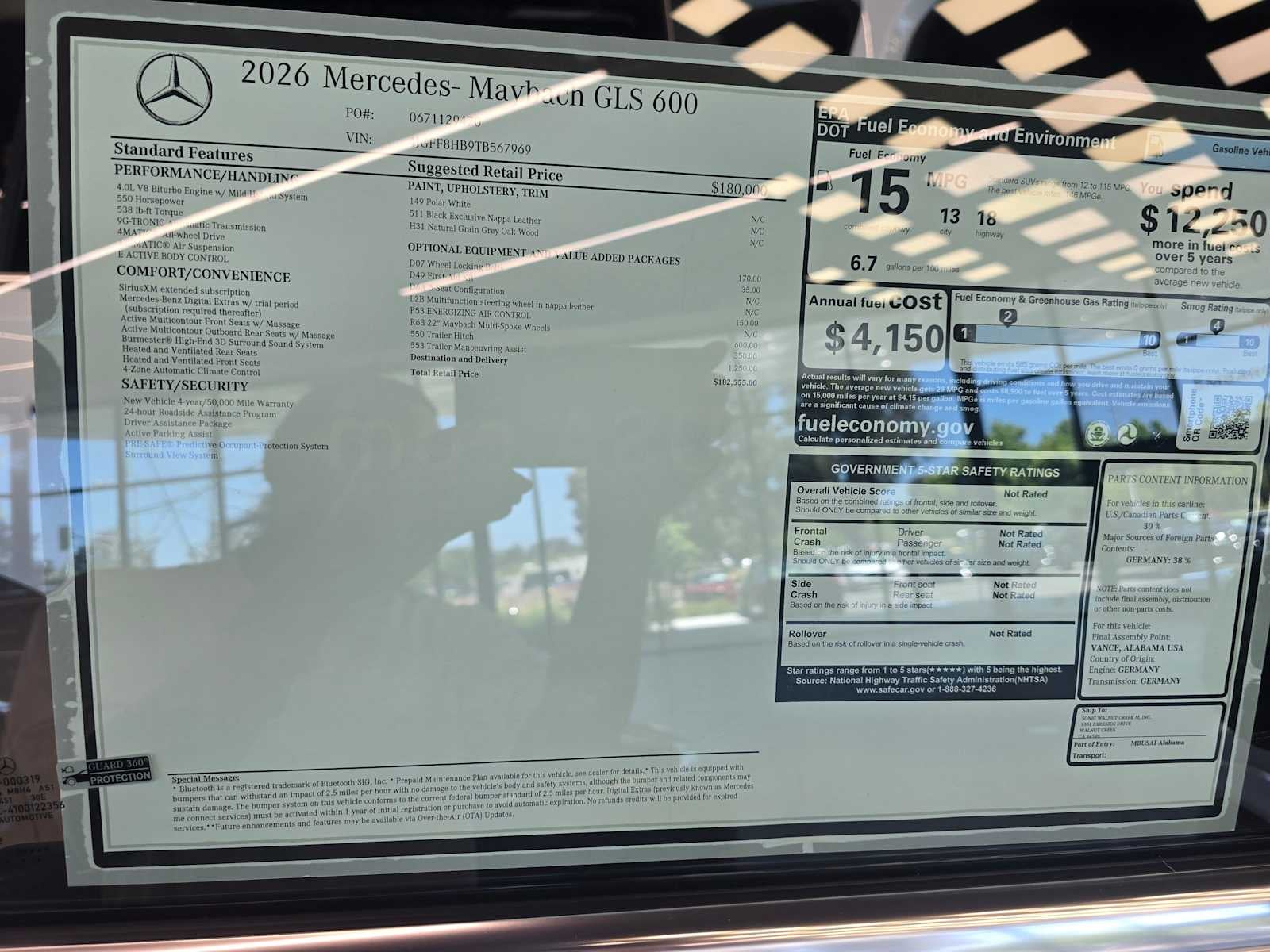 2026 Mercedes-Benz Maybach GLS 600 4MATIC® SUV