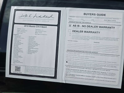 2018 Mazda Mazda CX-5 Sport