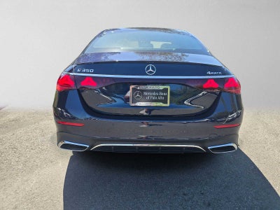 2026 Mercedes-Benz E 350 4MATIC® Sedan