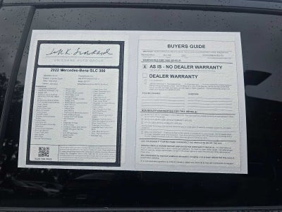 2022 Mercedes-Benz GLC 300 GLC 300