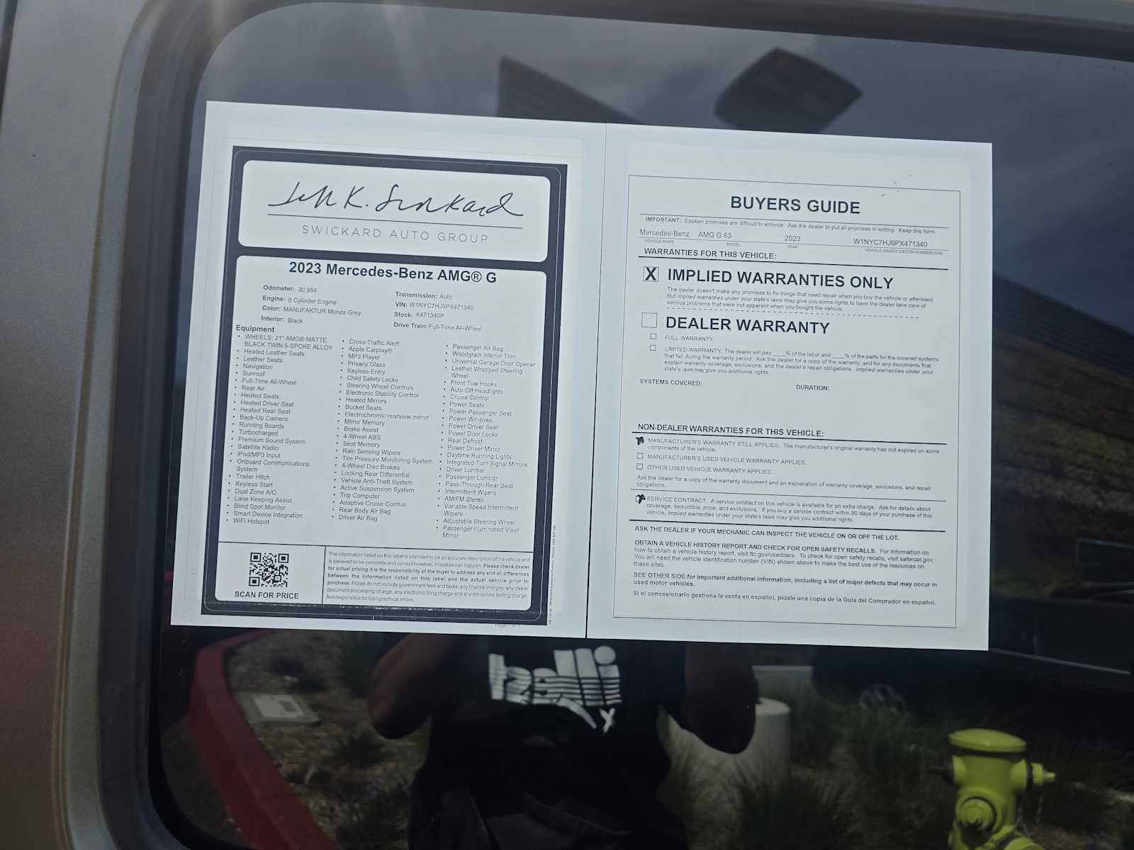 2023 Mercedes-Benz AMG® G 63 AMG® G 63