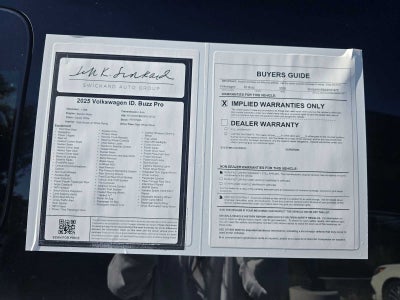 2025 Volkswagen ID. Buzz Pro S